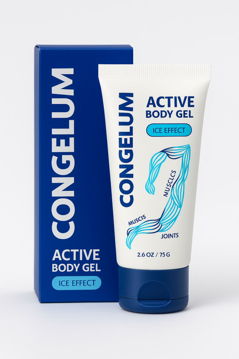 Flacon de gel Congelum, version française